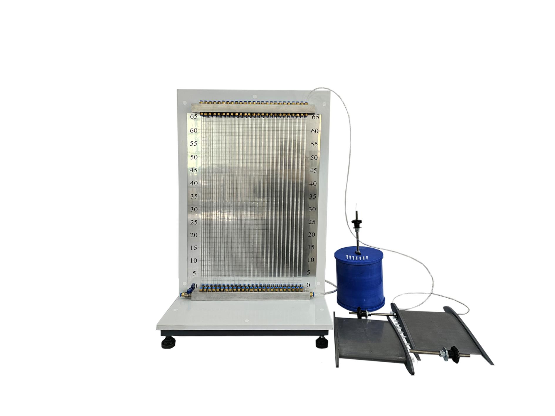 Pressure Wing Models and Cylinder with Manometer